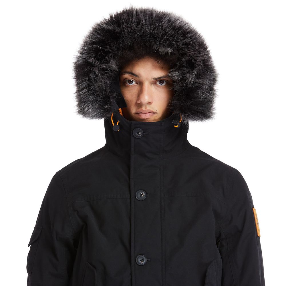 Chaquetas Timberland Hombre Scar Ridge Waterproof Snorkel Negras - Chile BFV-901657
